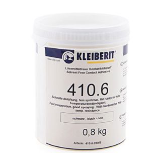 410.6 Wässriger Kontaktklebstoff - schwarz Dose 0,8 kg