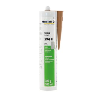 594.6 N Silikon Dichtstoff, Suprasil - hellbraun Kartusche 0,319 kg