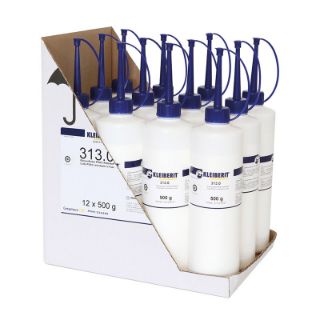 313.0 PVAC Holzleim D3/D4 Karton mit 12 Flaschen je 0,5 kg