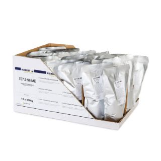 707.9.58 ME PUR Kantenschmelzklebstoff - transparent Karton mit 18 Beutel je 0,4 kg